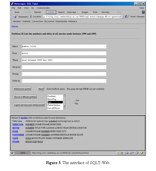 Text Box:  
Figure 3. The interface of SQLT-Web
